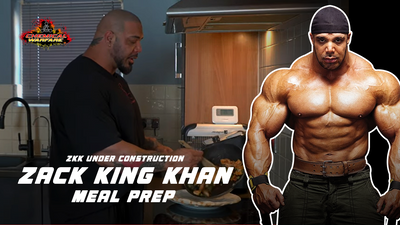 Meal Prep with ZKK │ EP.7 │ ZKK Under Construction │ Powered by Chemical Warfare Supps