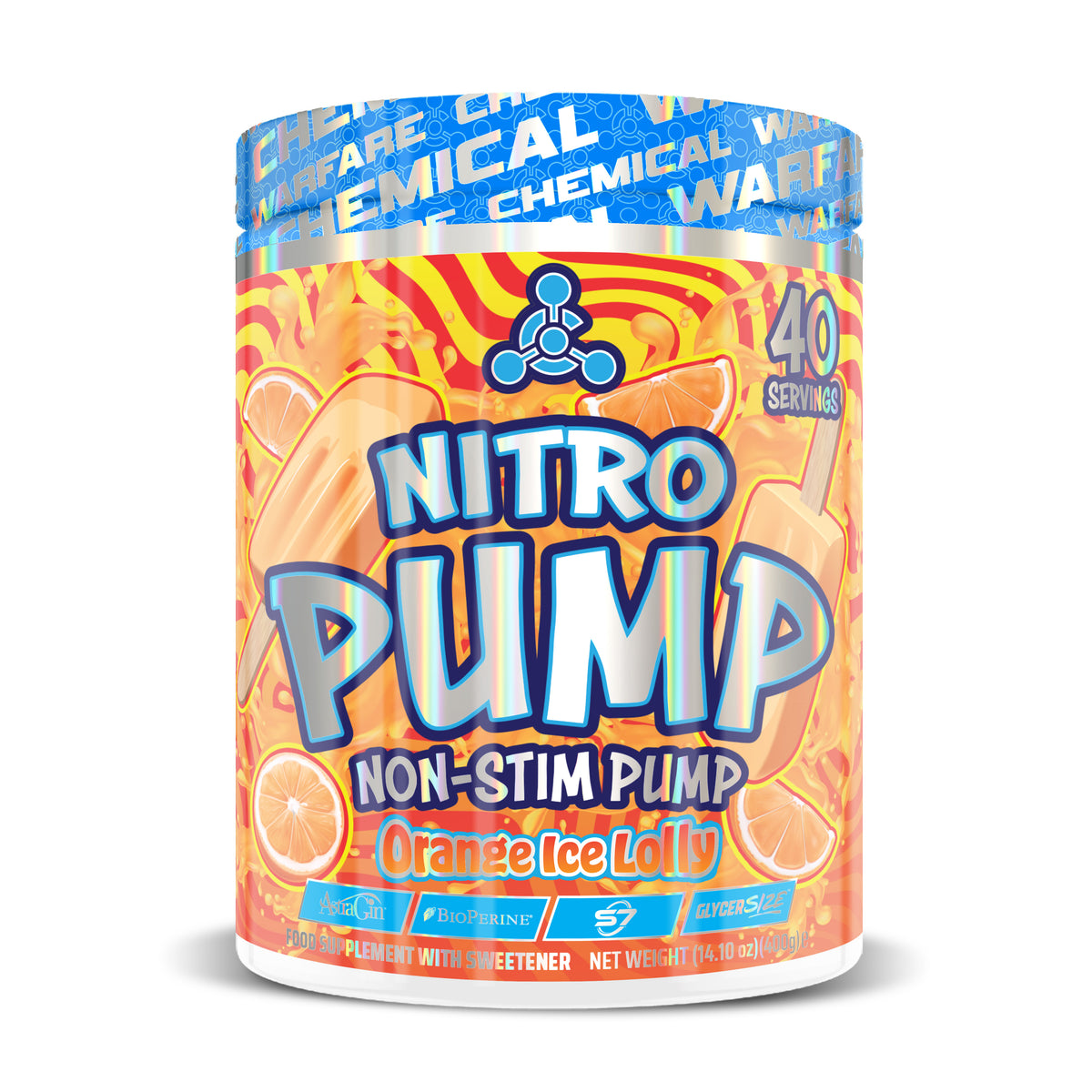Chemical Warfare Nitro Pump (400g) Pre-Workout - Proteinoutlet