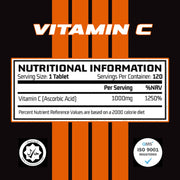 Vitamin C - 1000MG (120 Servings)