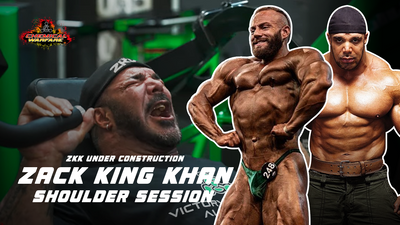 EP.3┃ZZK Under Construction┃Shoulder Session┃Featuring Drew Walker┃Powered by Chemical Warfare Supps