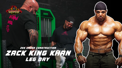 'ZKK Under Construction'┃EP.6┃Leg Day┃Powered by Chemical Warfare Supps