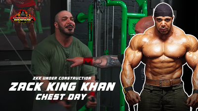 Ep.4 | ZKK Under Construction | Chest Day | Powered by Chemical Warfare Supplements