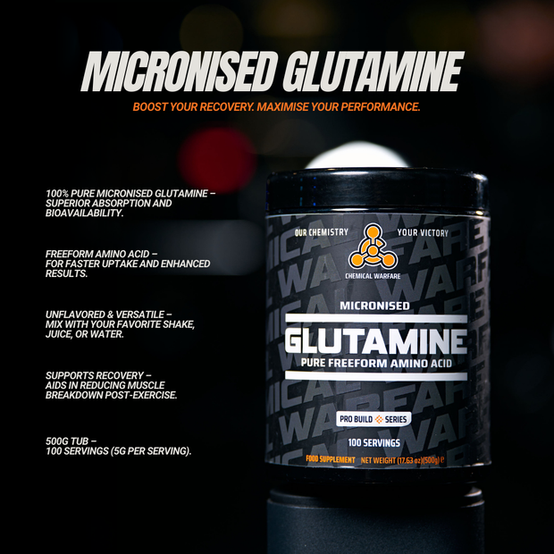 Micronised L Glutamine 500g
