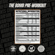 The Bomb™ Pre-workout - Nootropic Stim Pre-workout (40 Servings)