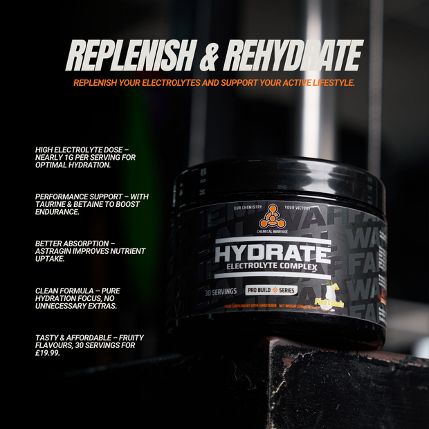 HYDRATE: Electrolyte Blend (30 Servings)
