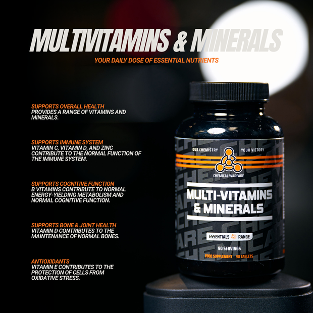 Multivitamins & Minerals - 90 Tablets