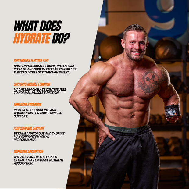 HYDRATE: Electrolyte Blend (30 Servings)