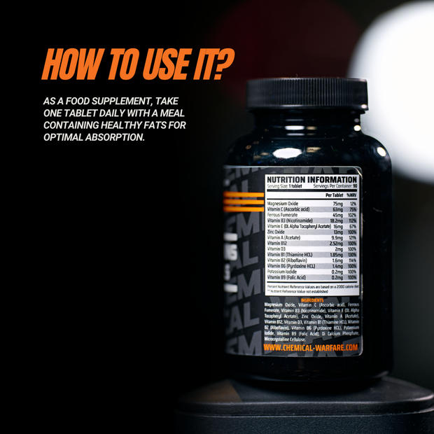 Multivitamins & Minerals - 90 Tablets