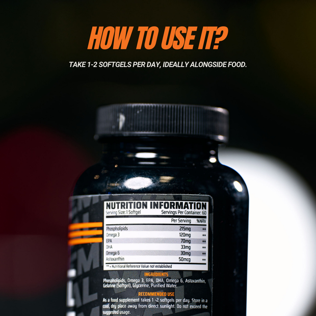 Krill Oil Softgels (60 Servings)