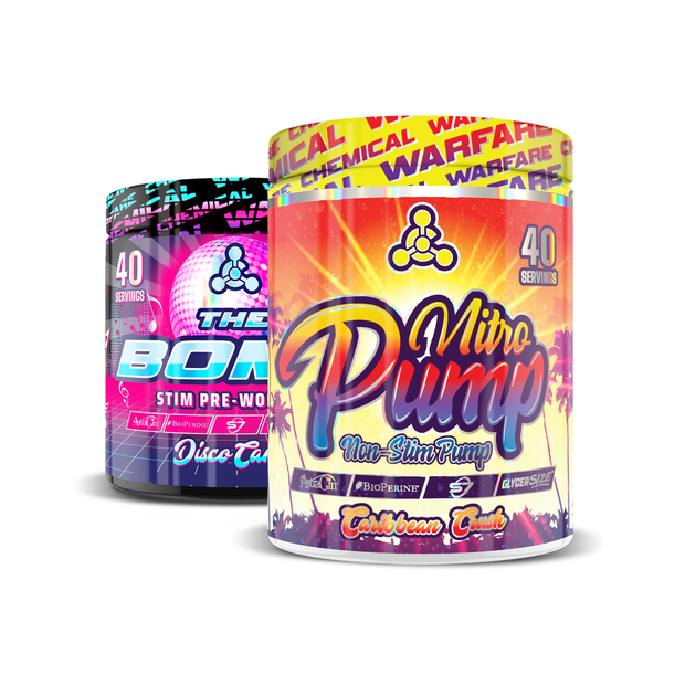 Pre-workout Stack (Nitro Pump + Bomb Pre-workout)