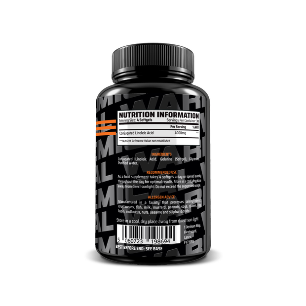 CLA Softgels - 4000mg Conjugated Lonoleic Acid (30 Servings)
