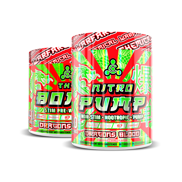Pre-workout Stack (Nitro Pump + Bomb Pre-workout)