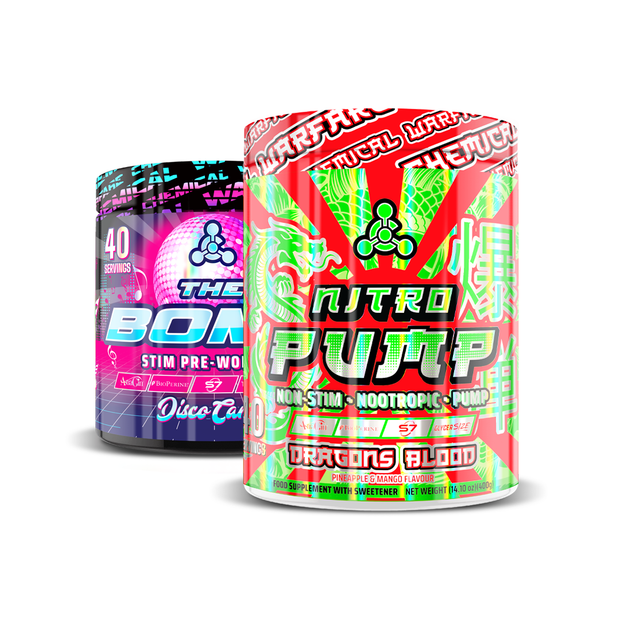 Pre-workout Stack (Nitro Pump + Bomb Pre-workout)