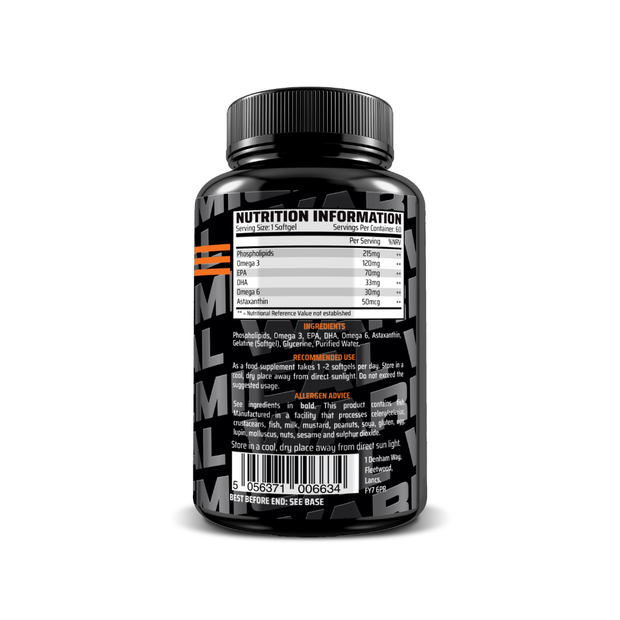 Krill Oil Softgels (60 Servings)