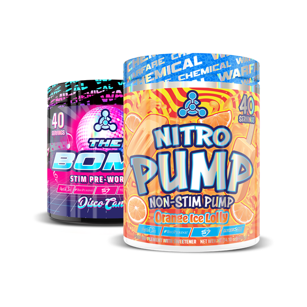 Pre-workout Stack (Nitro Pump + Bomb Pre-workout)
