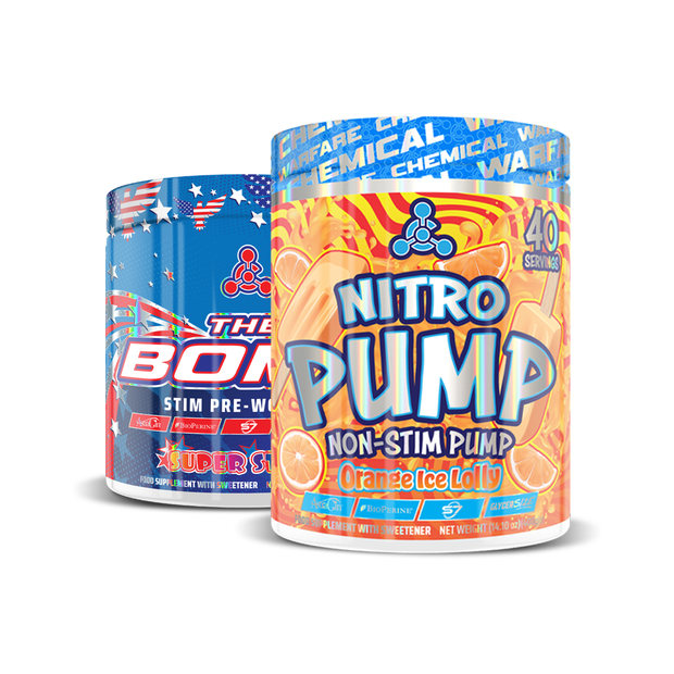 Pre-workout Stack (Nitro Pump + Bomb Pre-workout)