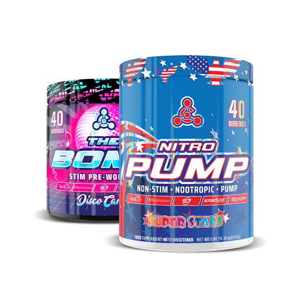 Pre-workout Stack (Nitro Pump + Bomb Pre-workout)