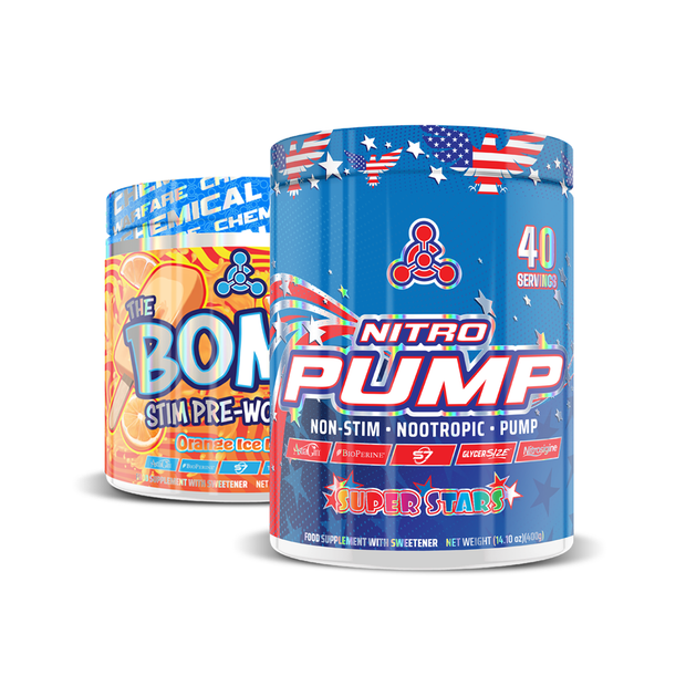 Pre-workout Stack (Nitro Pump + Bomb Pre-workout)