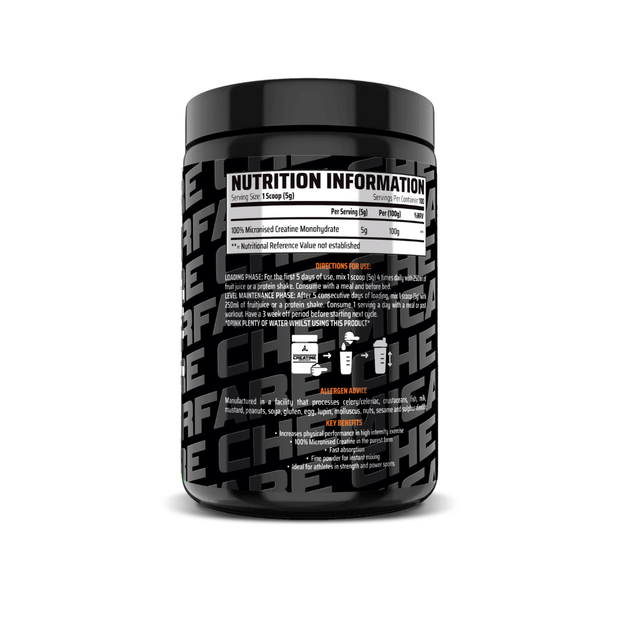 Micronised Creatine Monohydrate 250g & 500g.