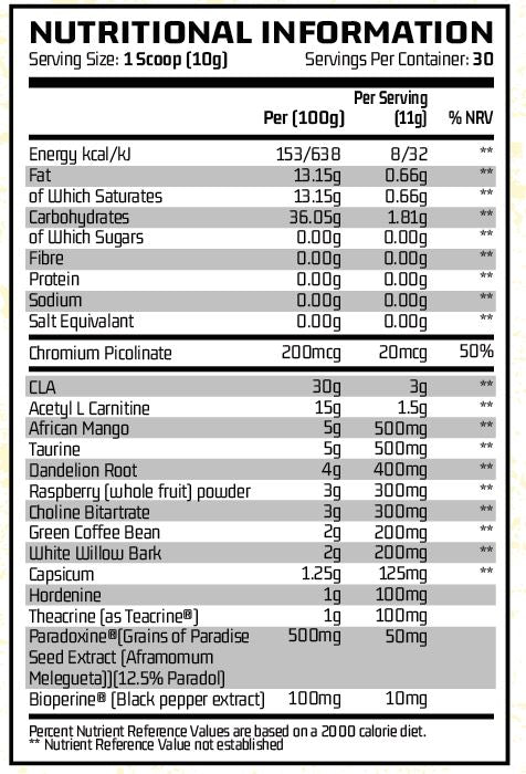 AM Eradicate - Day Time Weight Management (30 Serving)