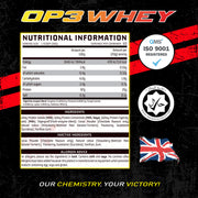 OP3 Whey Protein - Tri Complex (1.8kg)