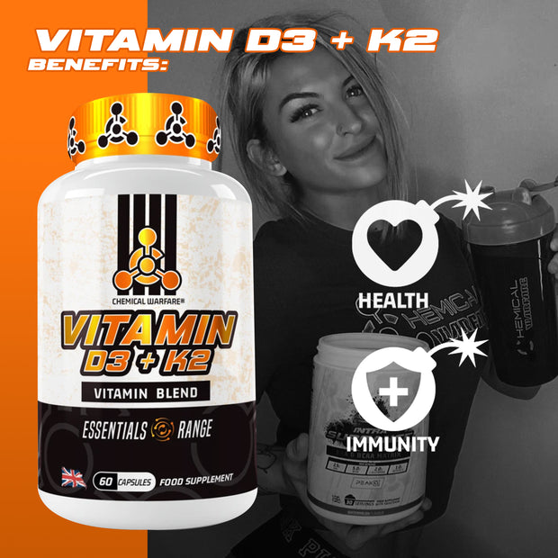 Vitamin D3 + K2 (60 Servings)