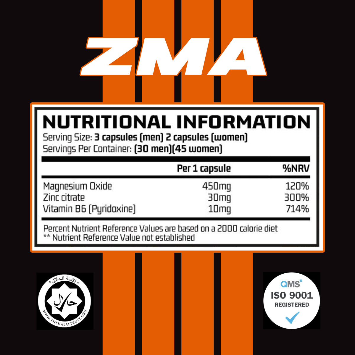 ZMA (3045 Servings) Chemical Warfare