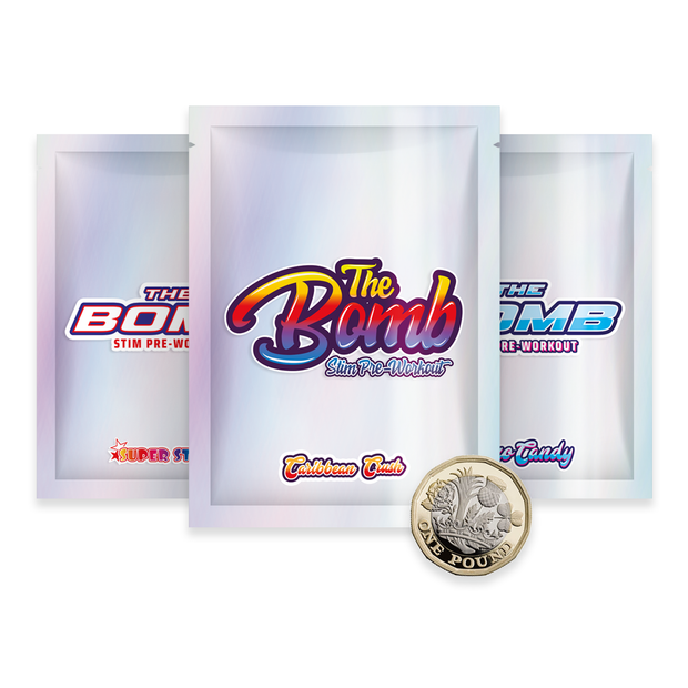 £1 Pre-workout Sample Pack + FREE shipping
