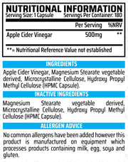 Apple Cider Vinegar - Weight Management